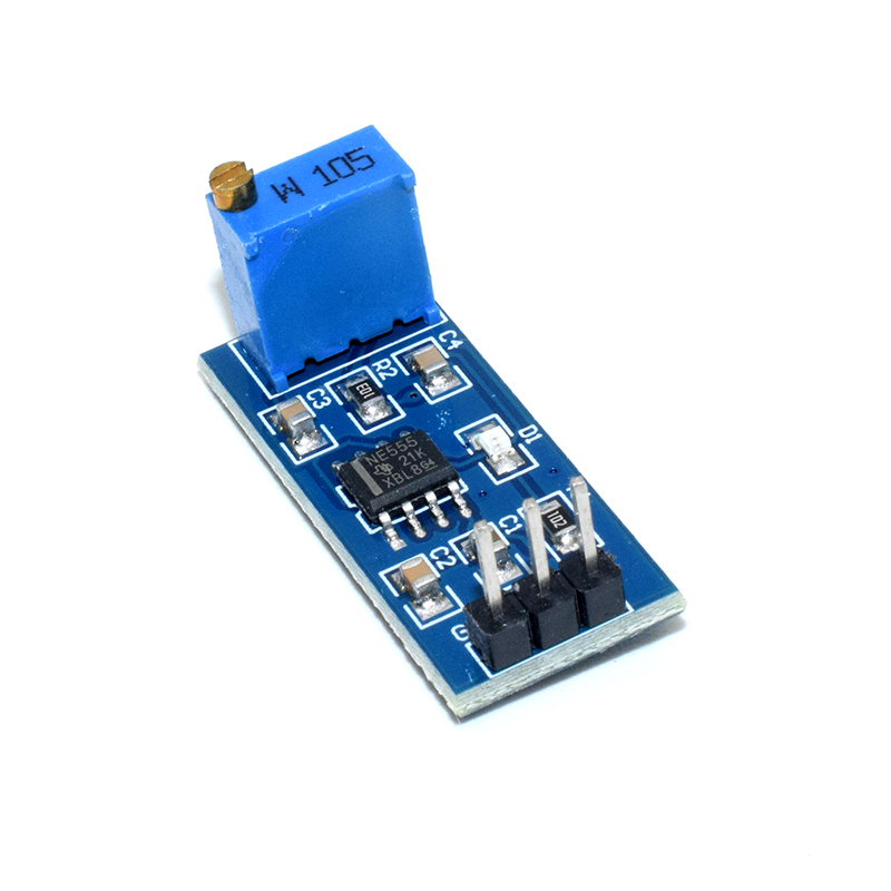 NE555 frequency adjustable; pulse generator module