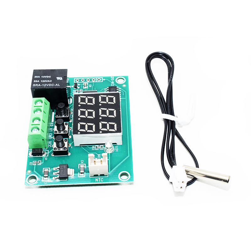 XH-W1219 DC 12V 220V -50-110 digital Temperature control switch with dual led display