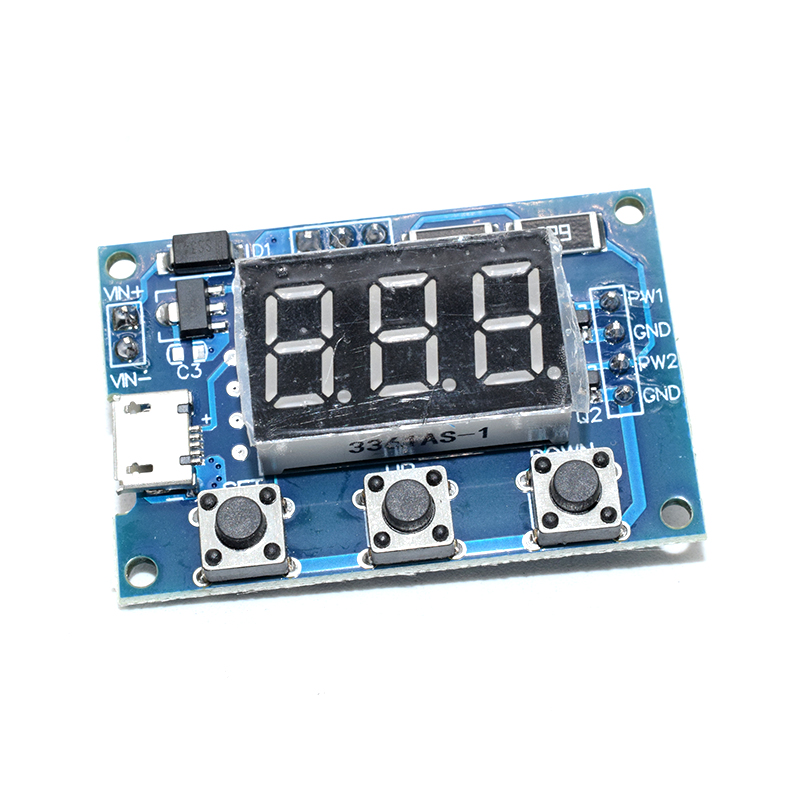 2 Channels PWM Signal Pulse Frequency Cuty Cycle Adjustable