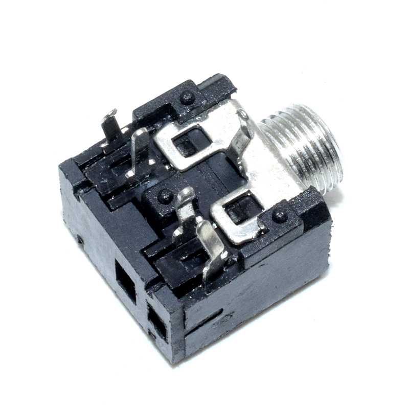 PJ306 3.5mm PCB Panel Mount Audio Jack Connector with Nut
