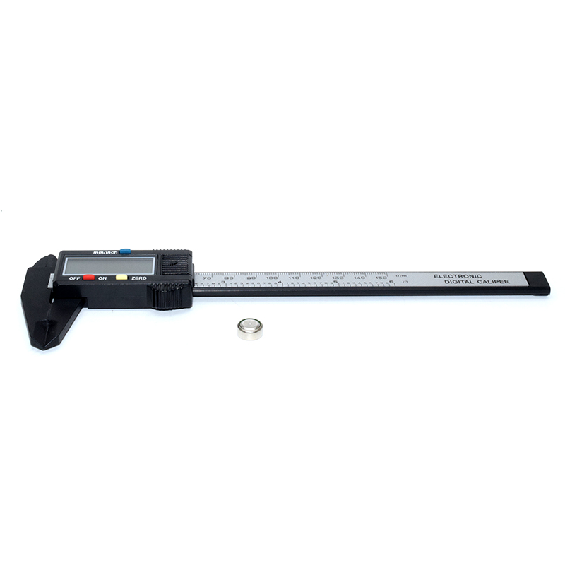 Plastic digital electronic height / depth gauge caliper 150mm