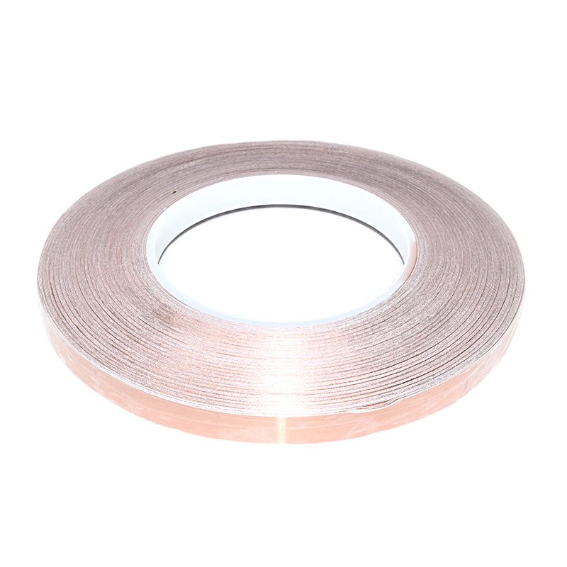 10mm*0.1mm 50Meter/Reel Copper Foil Tape Single Side Lead