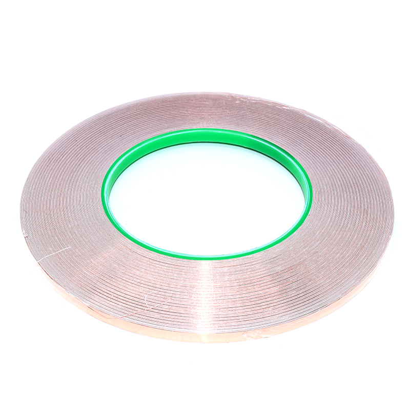 5mm*0.1mm 50Meter/Reel Copper Foil Tape Double Side lead