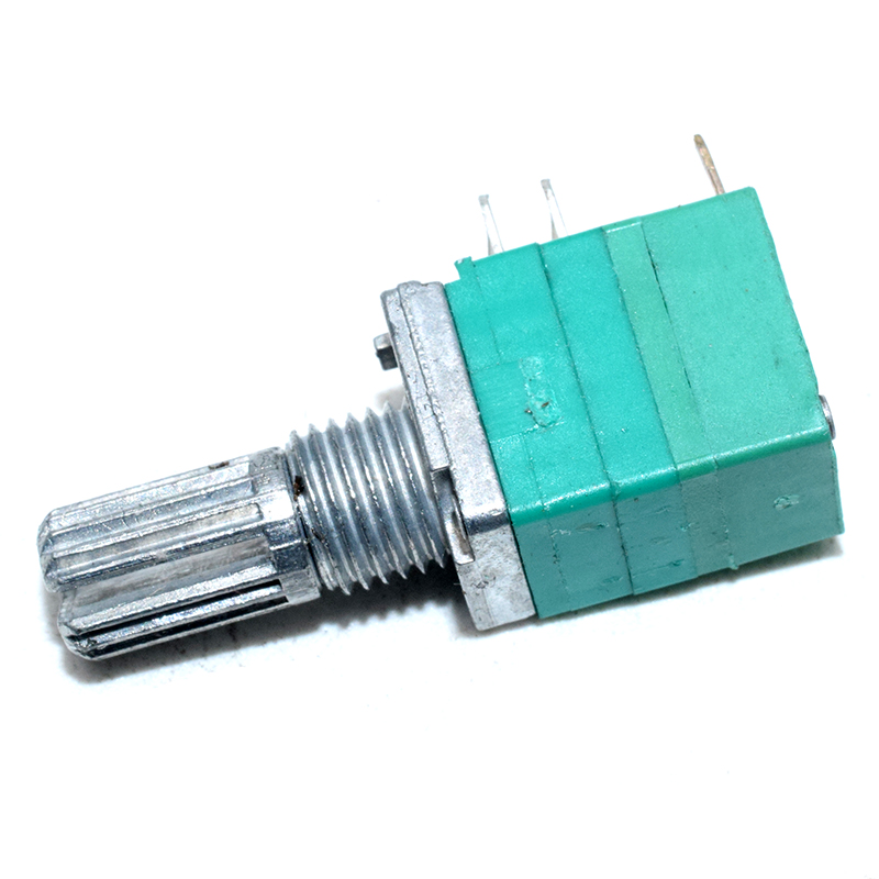 RV097GS 8Pins Dual Potentiometer B10K With Switch