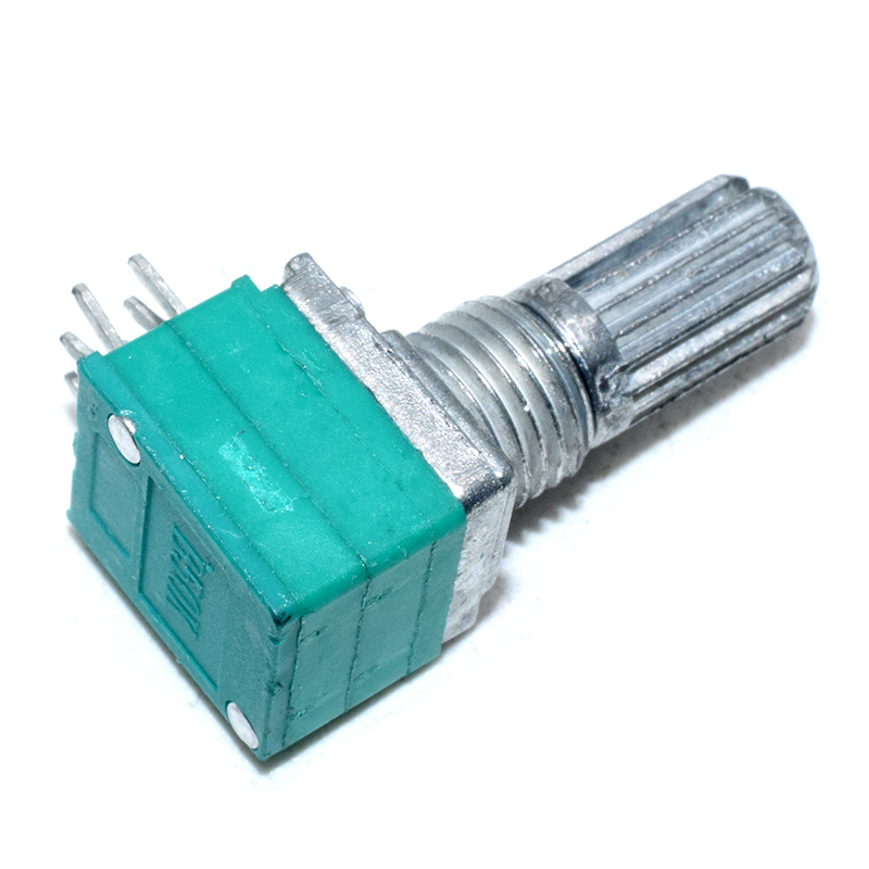 RV097GS 6Pins Dual Potentiometer B50K With Switch