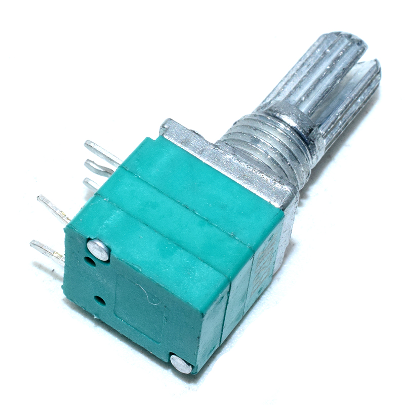 RV097GS 5Pins Dual Potentiometer B20K With Switch