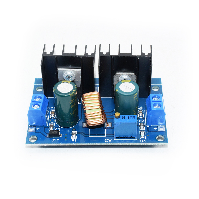 XH-M407 DC Step-Down Module XL4016E1 High Power Regulator 8A Adjustable with Regulated DC-DC