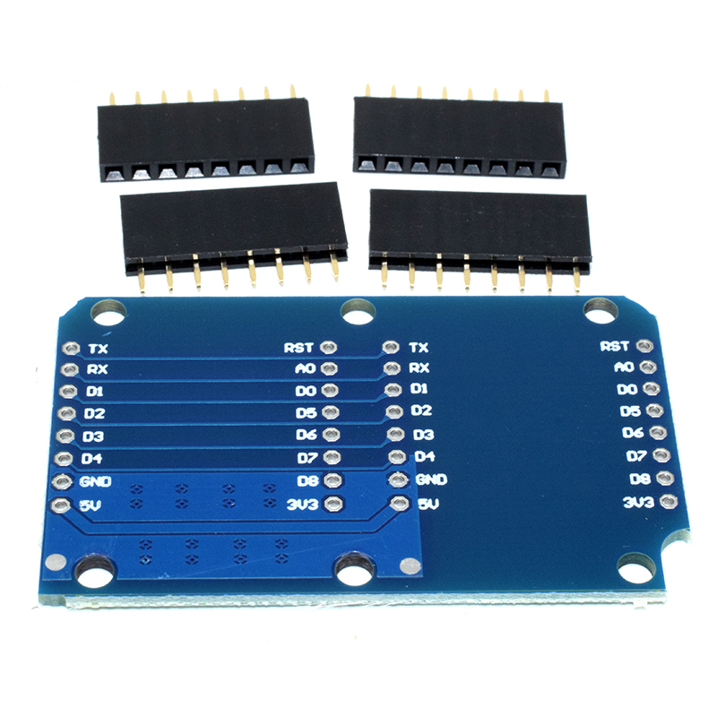 WeMos D1 mini Dual Base Shield