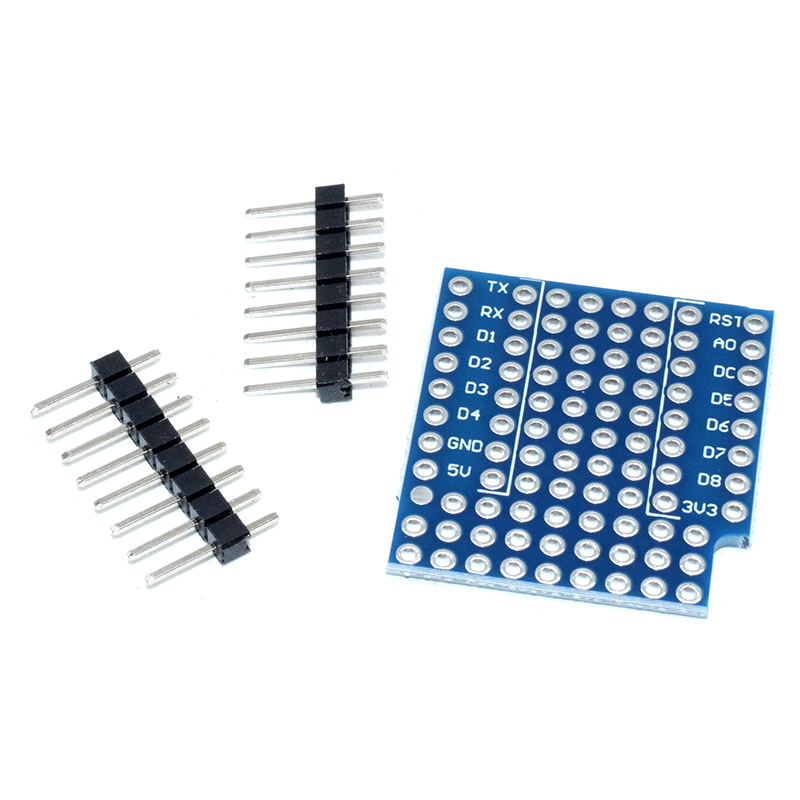 D1 mini double-sided insert board breadboard WIFI IoT development board