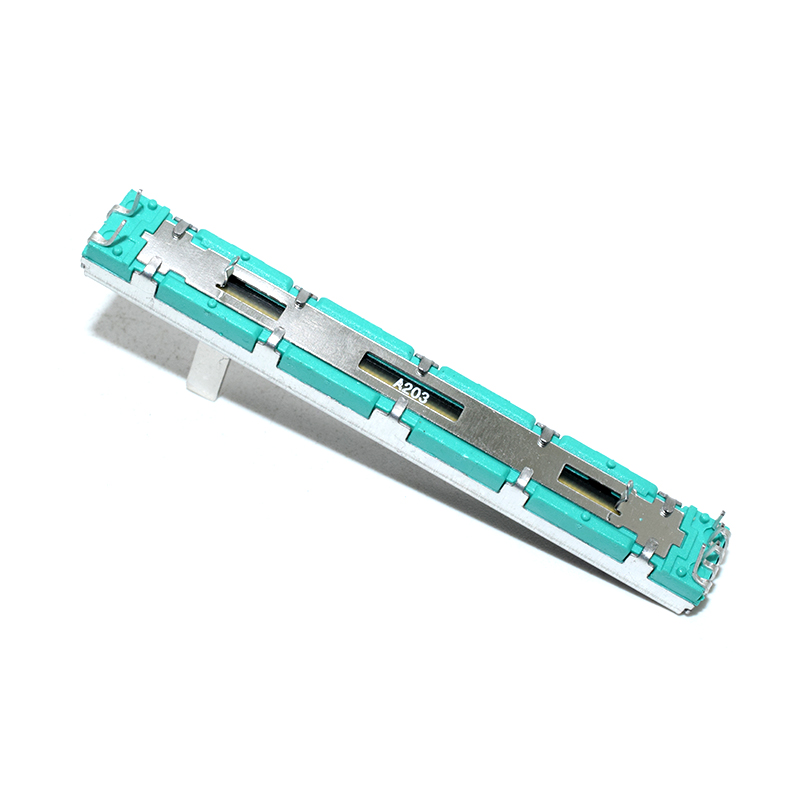 B20K Dual-channel straight sliding potentiometer