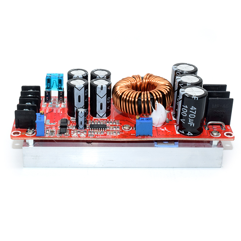 1200W 20A high power DC-DC constant voltage constant current boost power supply module DC10-60V turn DC12-80V