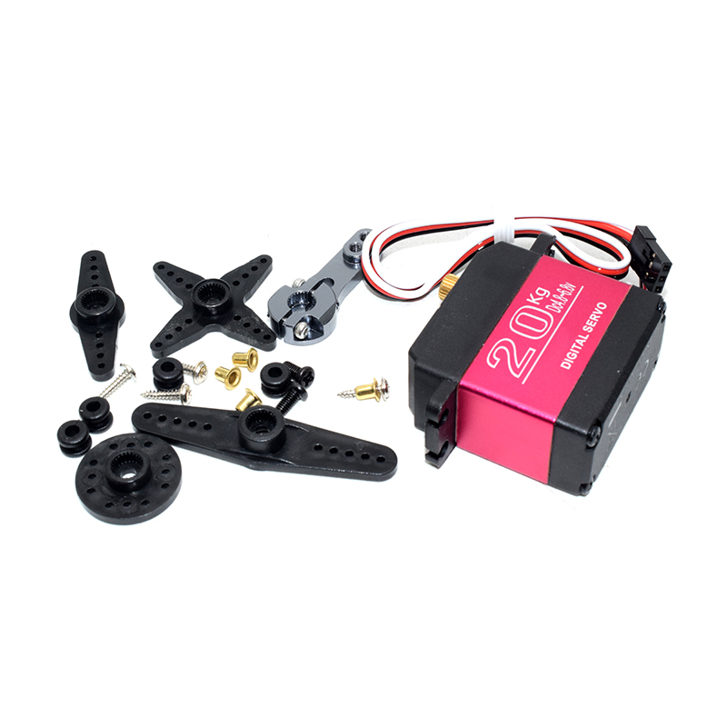 20KG Servo DS3218 RED 90Degree/270degree