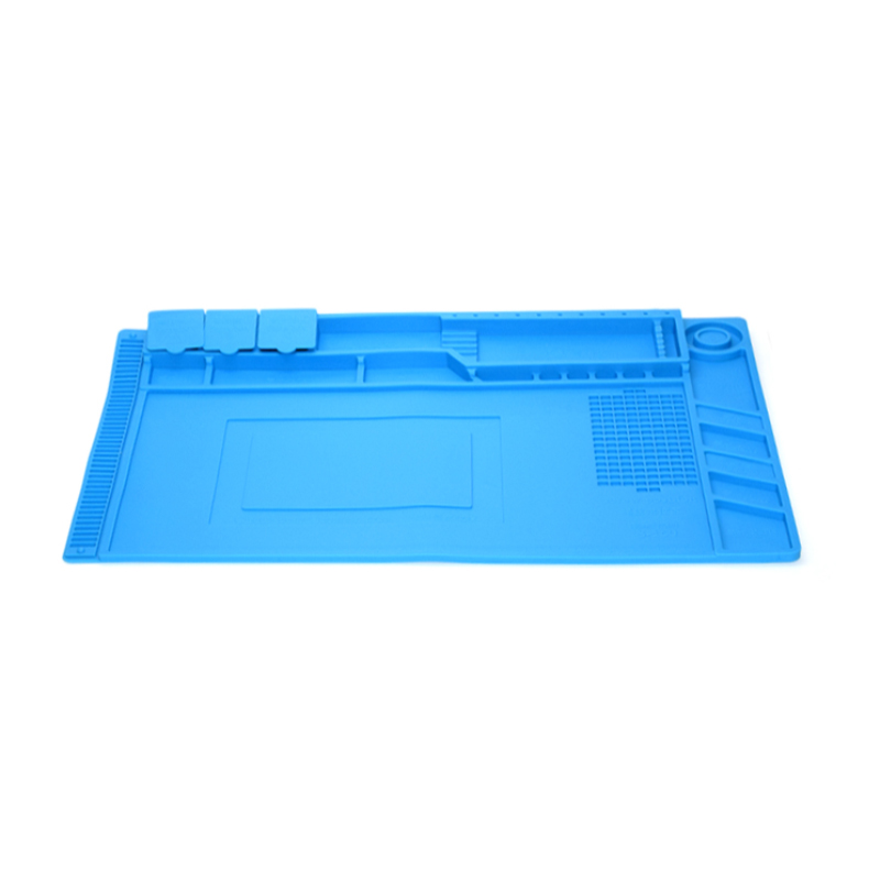 S160 Heat-resistant Soldering Mat Silicone Heat Gun BGA Soldering Station Insulation Pad Repair Tools Maintenance Platform Desk Mat