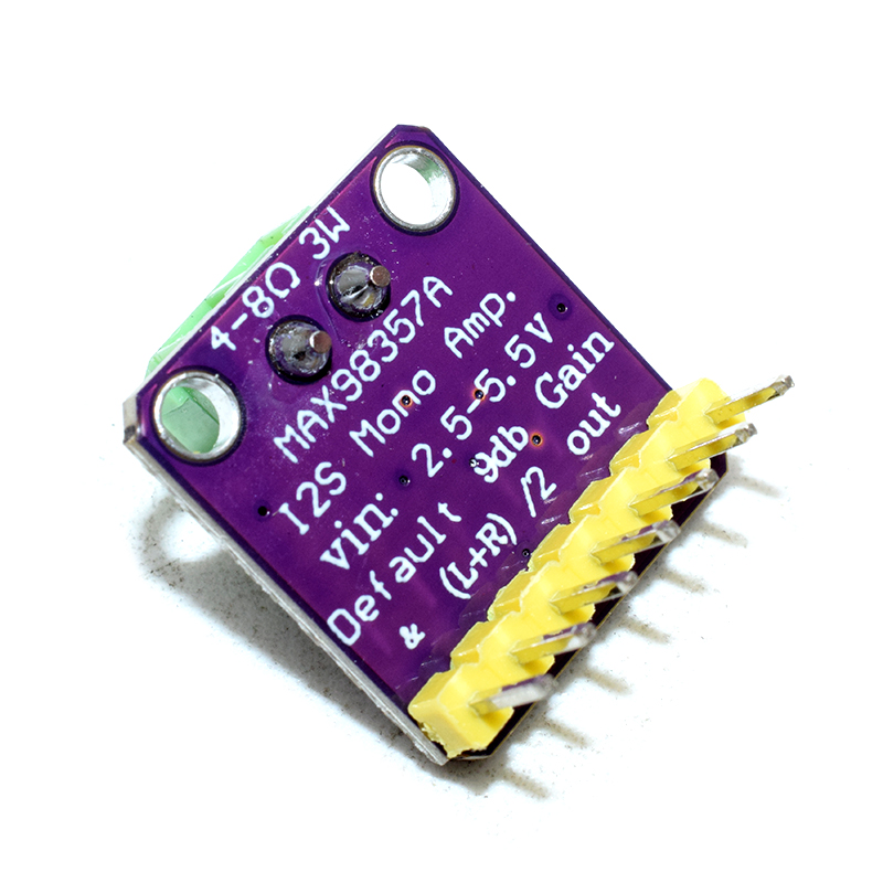 MAX98357 I2S Audio Amplifier Module Filterless Class D Amplifier Supports ESP32 Raspberry Pi