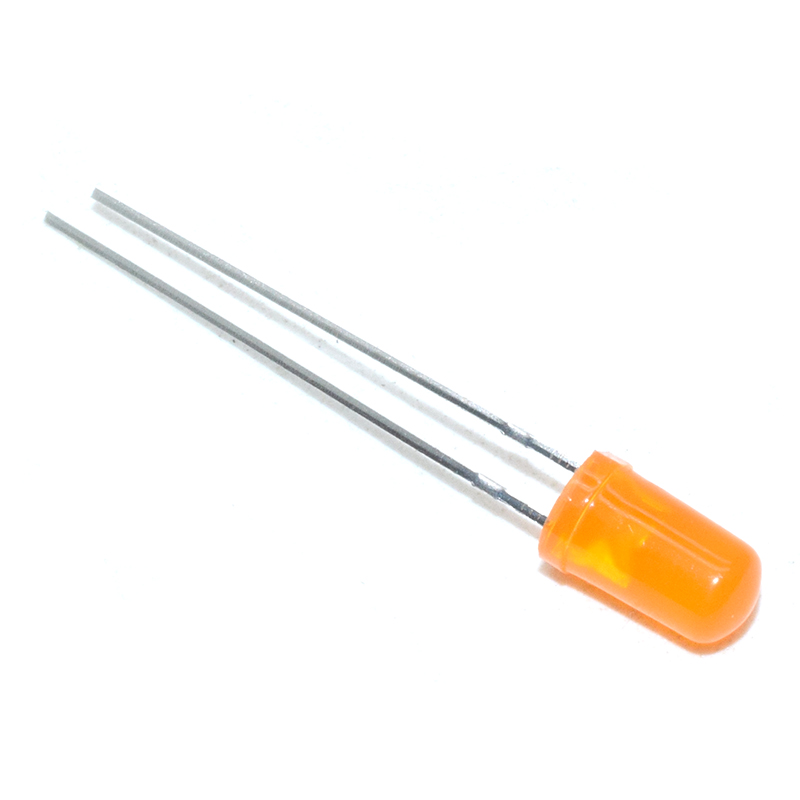 F5 Long Pins Orange to Orange color LED