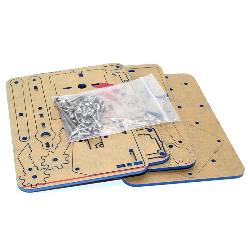 Robot arm DIY parts UNO learning kit Acrylic Maker Kit Single pawless servo