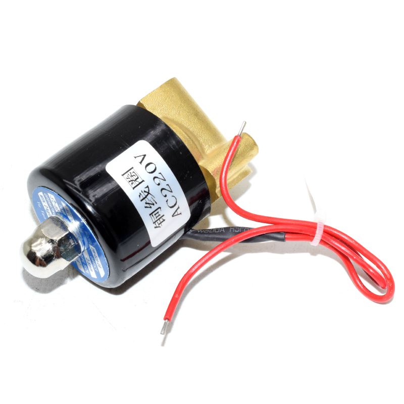 DC12V/DC24V/AC220V DN08 G1/4 inch,Switch Valve ,Full copper normally closed solenoid valve water valve