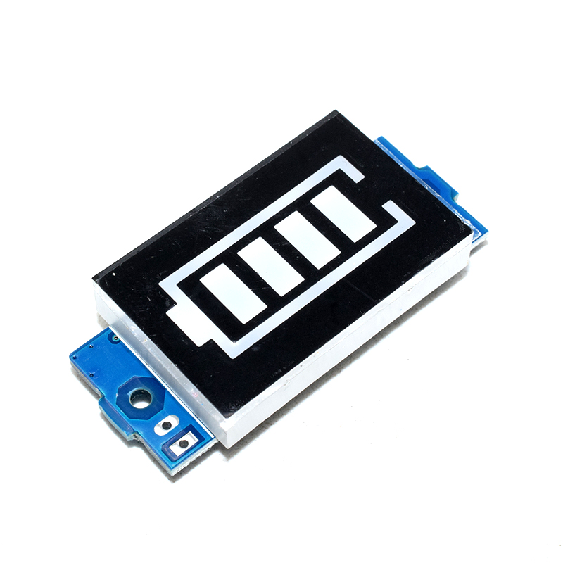 2S lithium 3.7V, full 4.2, blue display ,Electric vehicle, battery level display