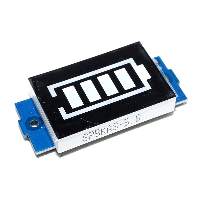 3S lithium 3.7V, full 4.2, blue display ,Electric vehicle, battery level display