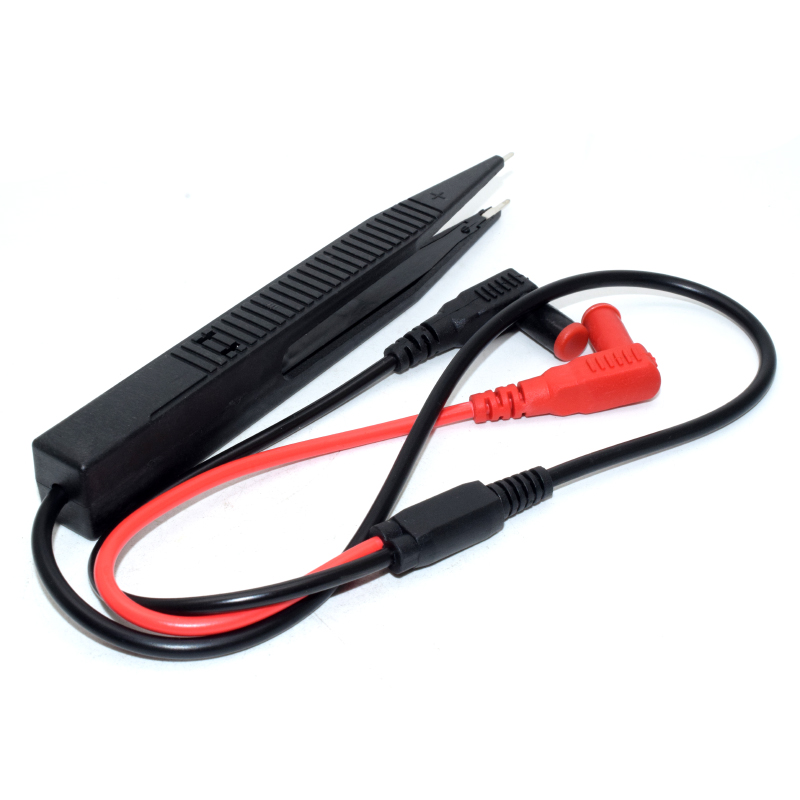70cm Multimeter Probe 10mm Car Digital Multimeter SMD Inductor Test Clip Meter Probe Tweezers for Resistor Multimeter Capacitor