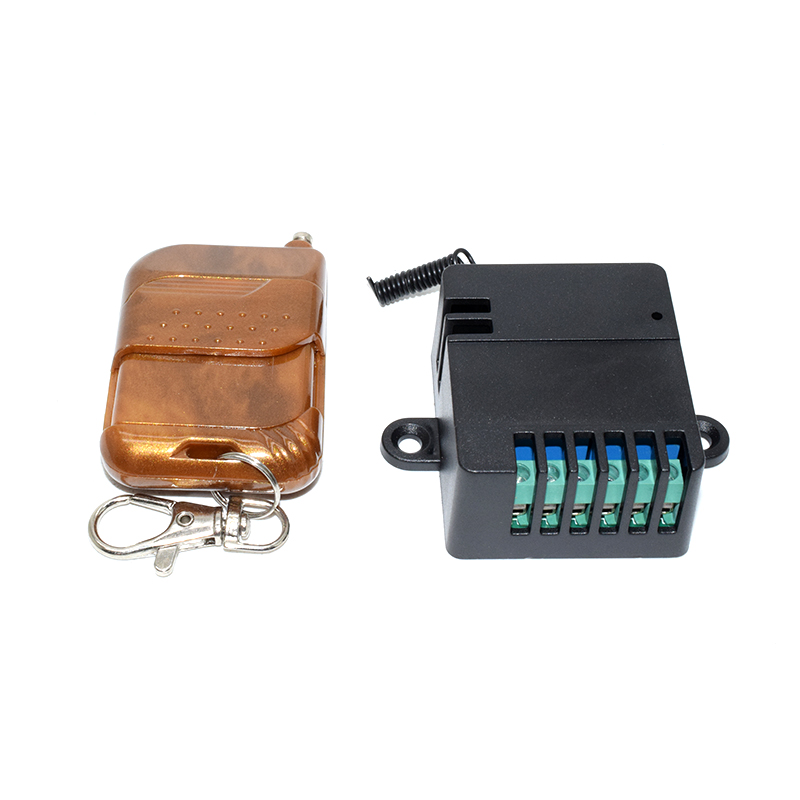 DC12V 2 Channel Learning Code Relay Receiver + Professional Wireless Remote Control Transmitter 433MHz
