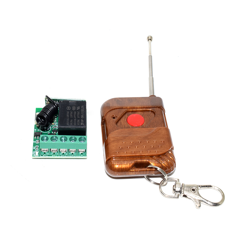 DC 12V Single Channel Relay Module RF Wireless Switch Receiver + Remote Control Transmitter DIY Kit
