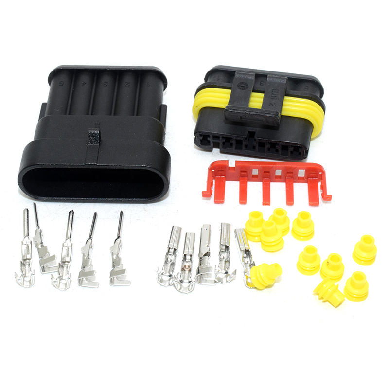 WATERPROF CONNECTOR 5 PIN
