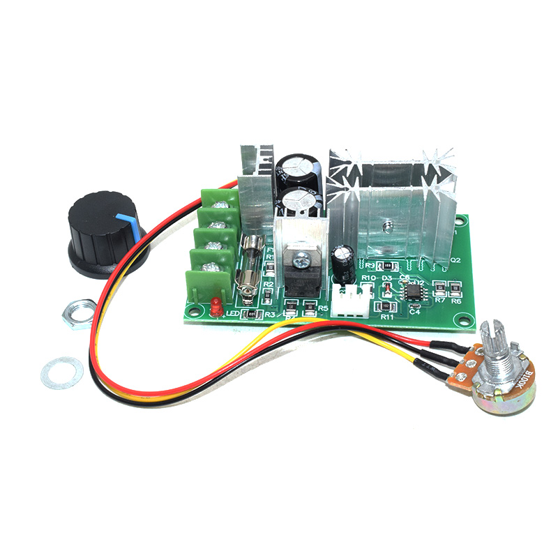 6V-60V 20A Pulse Width Modulator PWM DC Motor Speed Control HHO RC Controller 12V 24V 48V 1200W MAX
