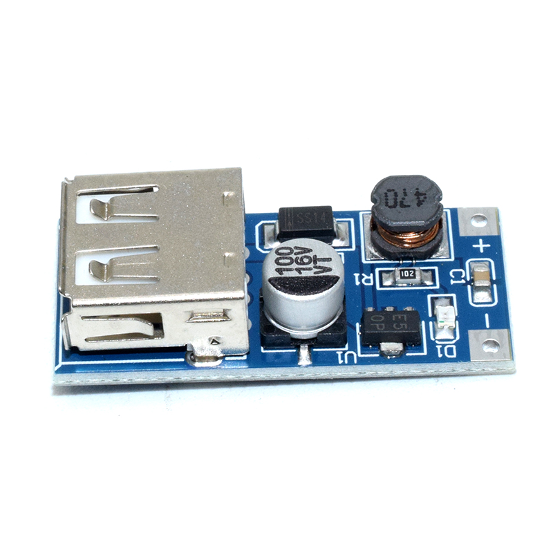 DC-DC Converter Step Up Boost Module 0.9V to 5V USB Charger