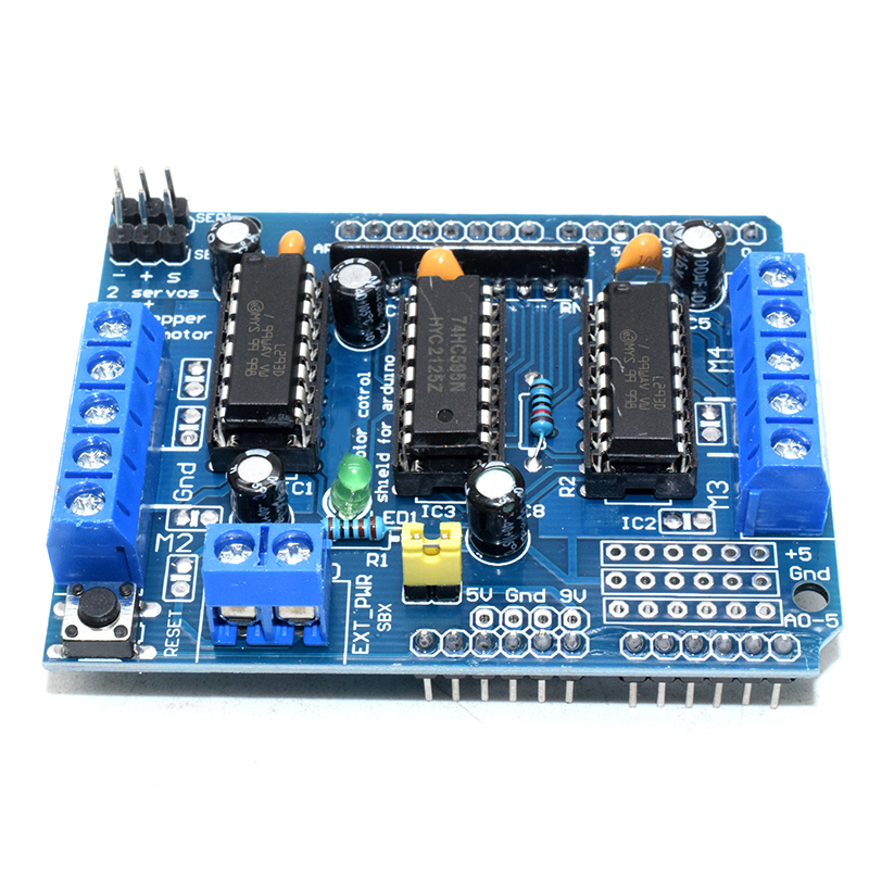 L293D Motor Drive Shield For Arduin0 Duemilanove Mega UNO R3 AVR ATMEL