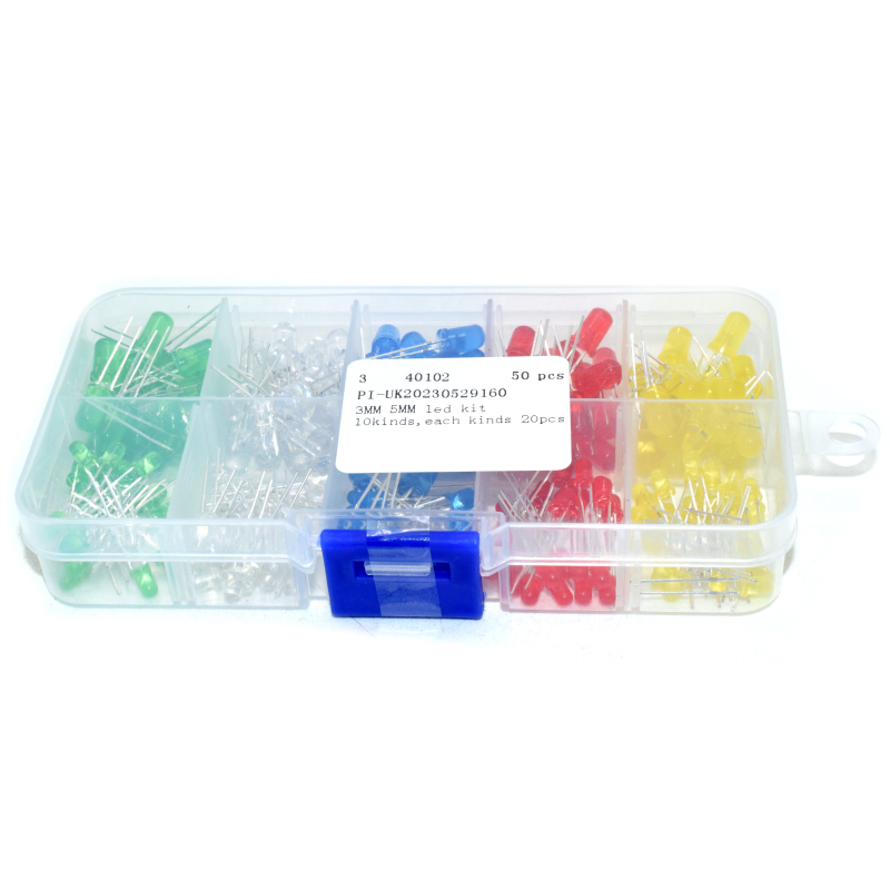 3MM 5MM led kit 10kinds,each kinds 20pcs