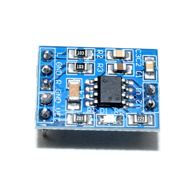 HXJ8002 Mini Audio Amplifier Module Audio Amplifier Module Single Channel 3W DC 2.0-5.5V