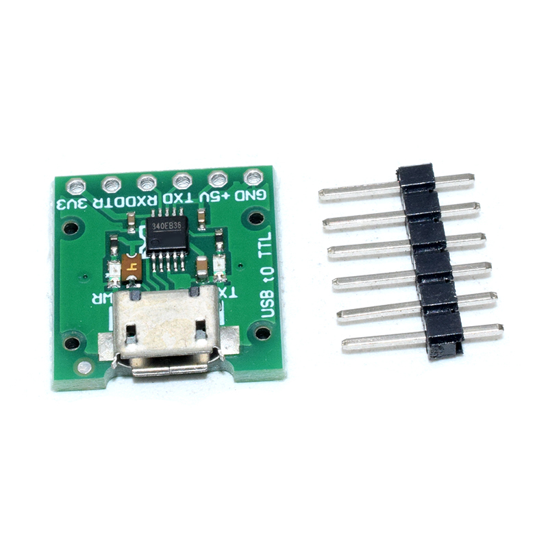 CH340E MSOP10 USB to TTL module / can be used as Pro mini downloader