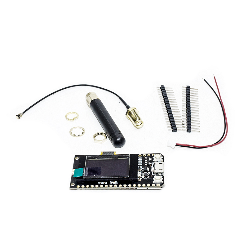 915mHz TTGO LORA32 915mHz ESP32 0.96 inch OLED blue screen Bluetooth WIFI with cable