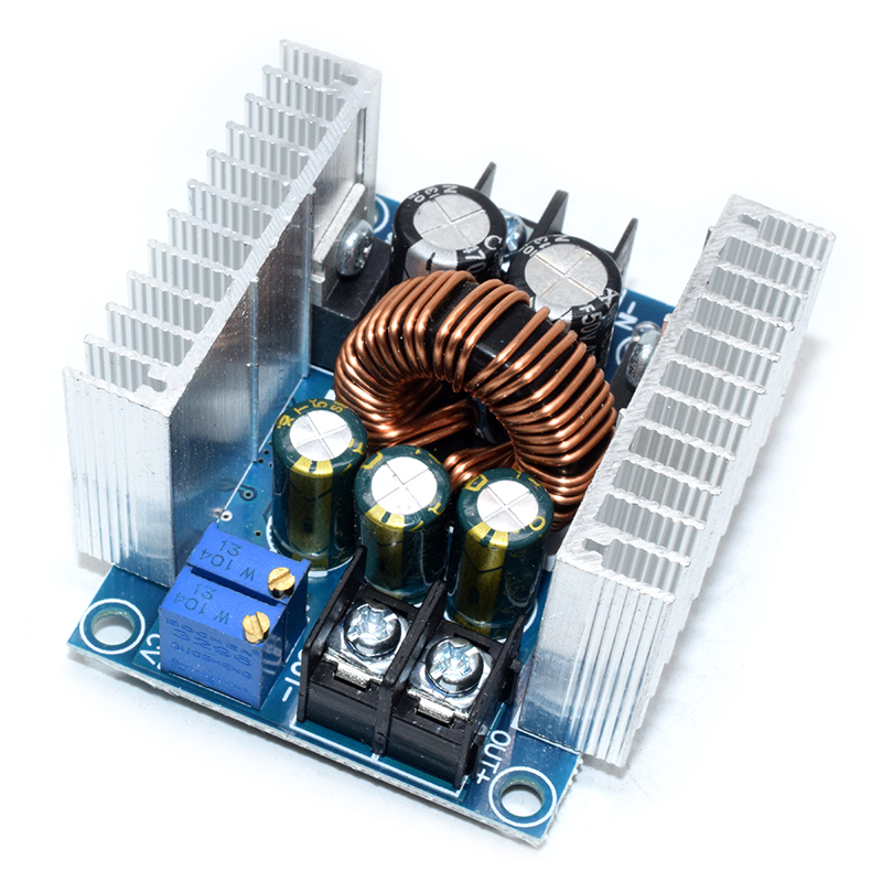 DC 6-40V To 1.2-36V 300W 20A Constant Current Adjustable Buck Converter Step Down Module Board With Short Circuit Protection Function
