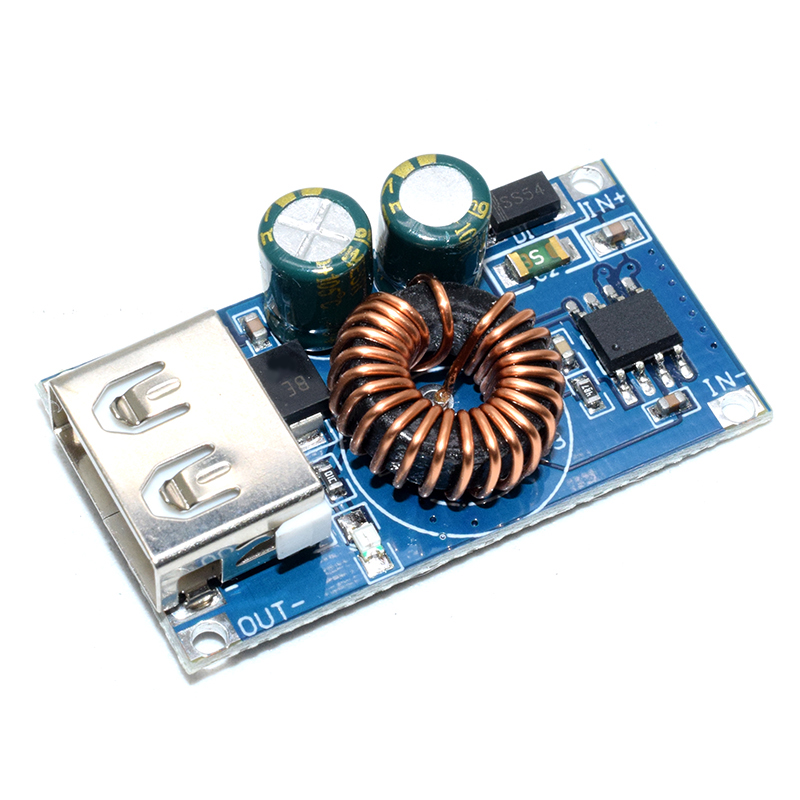 USB DC buck module / 12V24V to QC3.0 fast charge / Mobile phone charging board