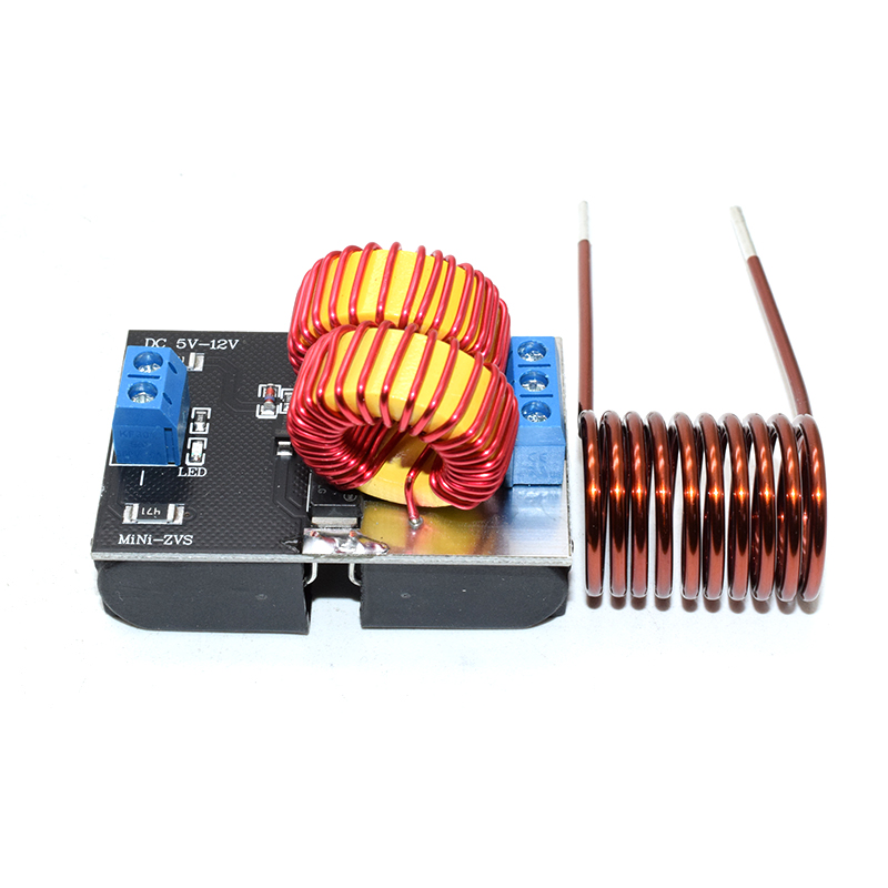 DC 5-12V 120W ZVS Induction Heating Machine Copper Tube