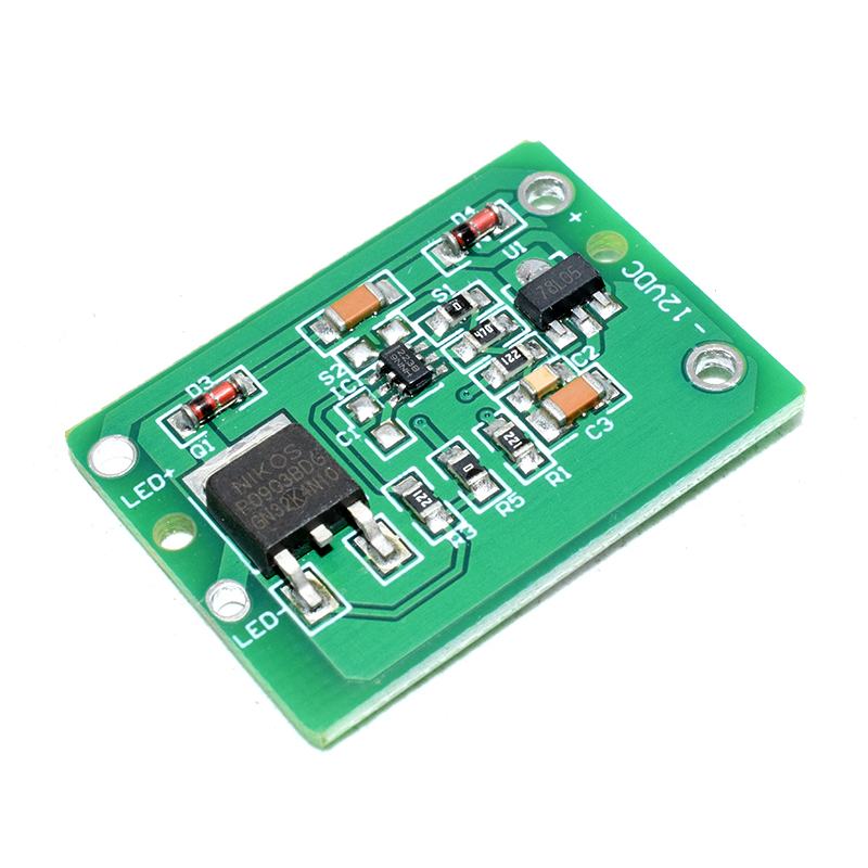 12v capacitive touch / touch switch / key module / jog latch / Can with relay TTP223 module