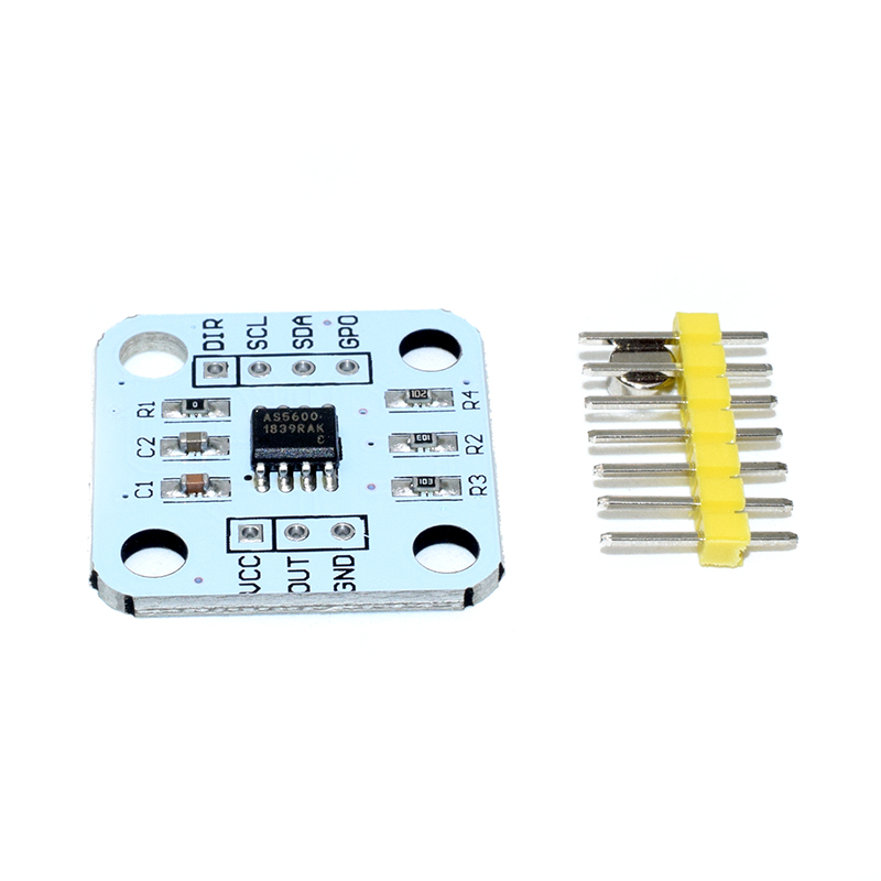 AS5600 magnetic encoder/ magnetic induction angle measurement sensor module/ 12bit high precision