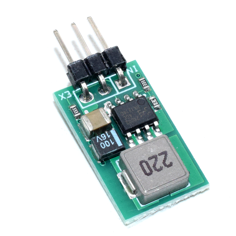 5V/1A ultra-small three-terminal voltage regulator block / substitute LM7805 5.5~32V input high efficiency