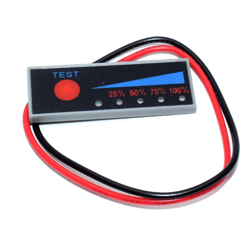 4S lithium battery 14.8V, full 16.8V /12V car battery indicator board