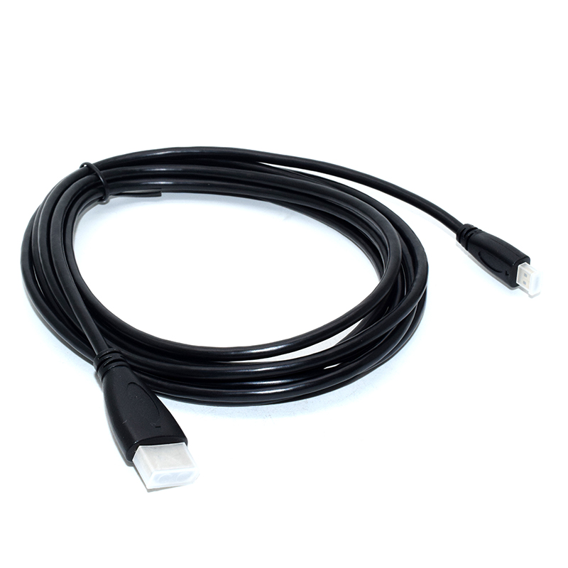 Micro HDMI cable to HDMI 19+1 work for 4K 3M length