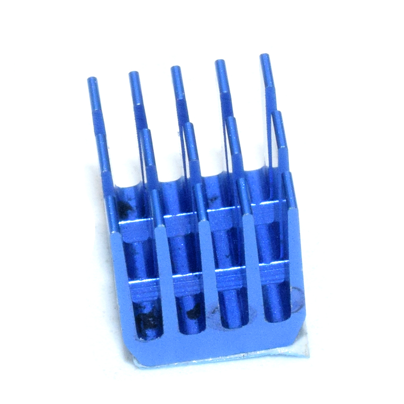 9*9*12 blue heatsink for raspberry pi 4