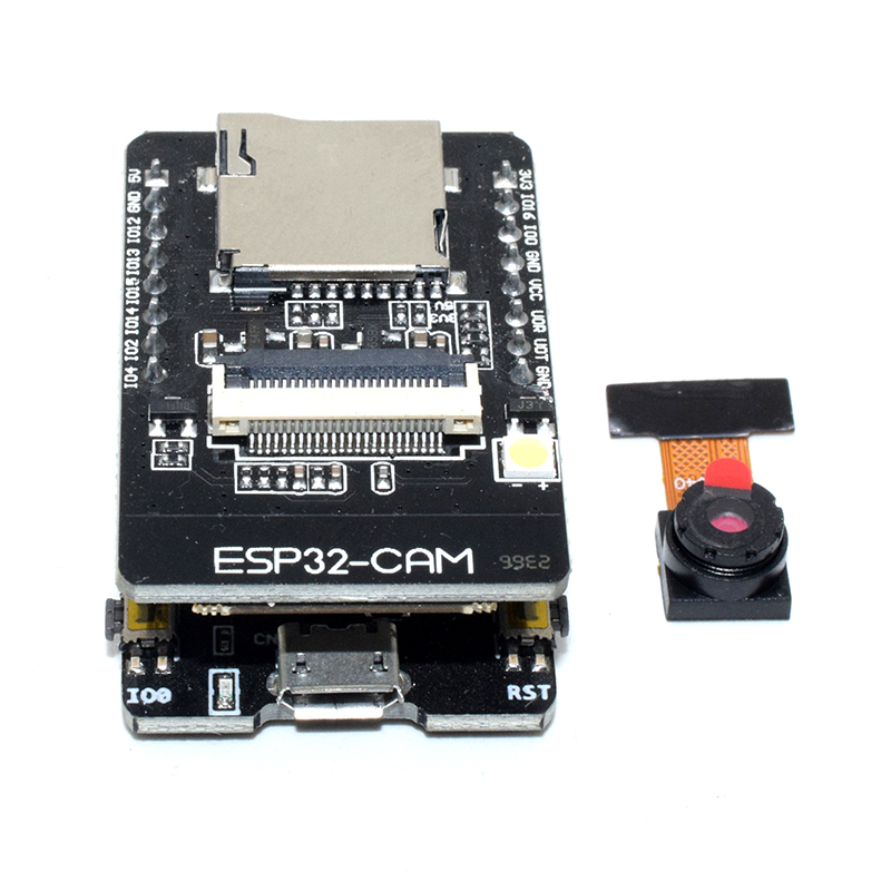 ESP32-CAM-MB MICRO USB Serial to WiFi Development Board CH340G Bluetooth + OV2640 Camera