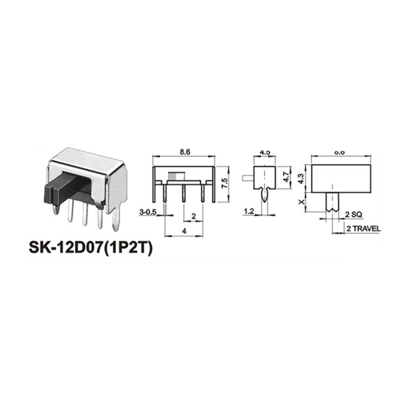 SK-12D07 G4 Slide Switch