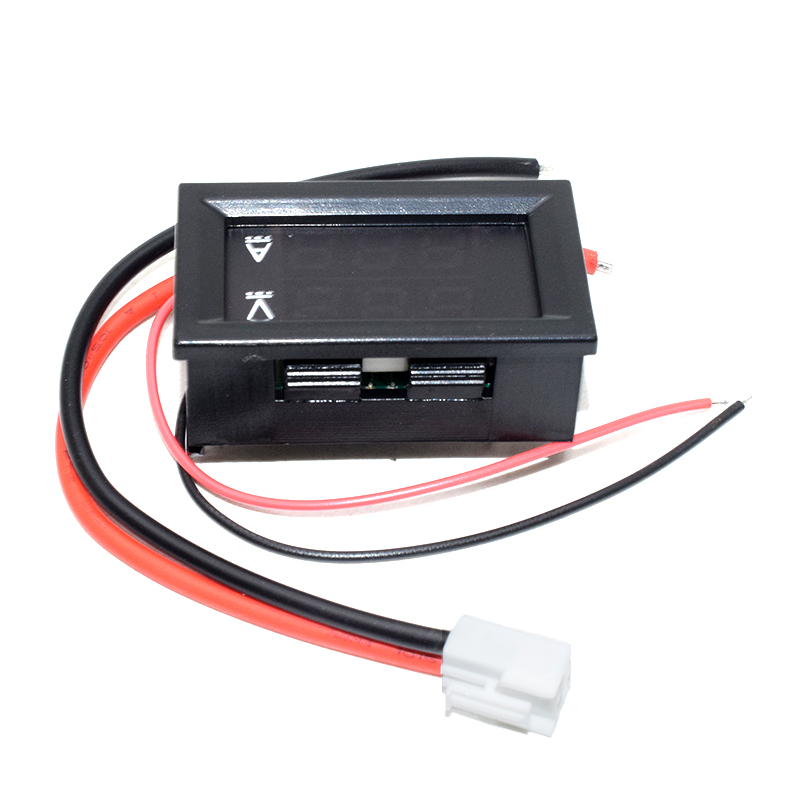 High Voltage 100V 10A Voltmeter Ammeter Blue+Red LED Amp Dual Digital Volt Meter