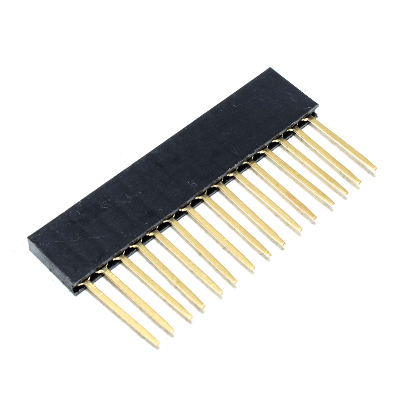 1*15P 11mm 2.54pitch Female Socket