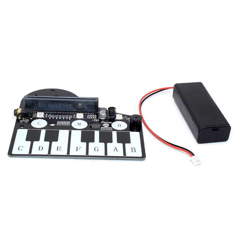 MICROBIT piano expansion board /micro:bit development board/music expansion board/RGB color light buzzer