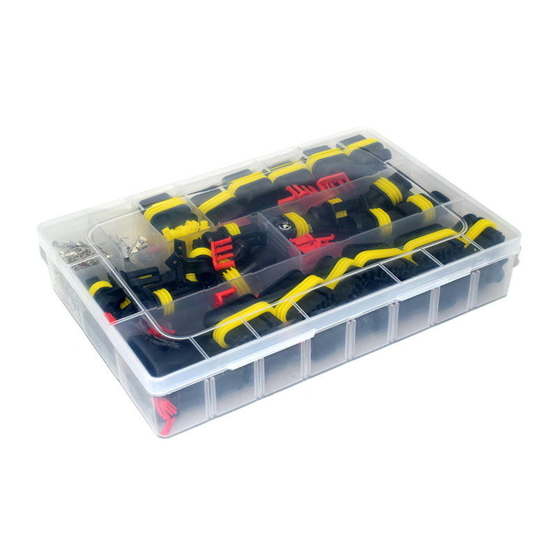 352pcs HID Waterproof Connectors 1/2/3/4 Pin 26 Sets Car Electrical Wire Connector Plug Truck Harness