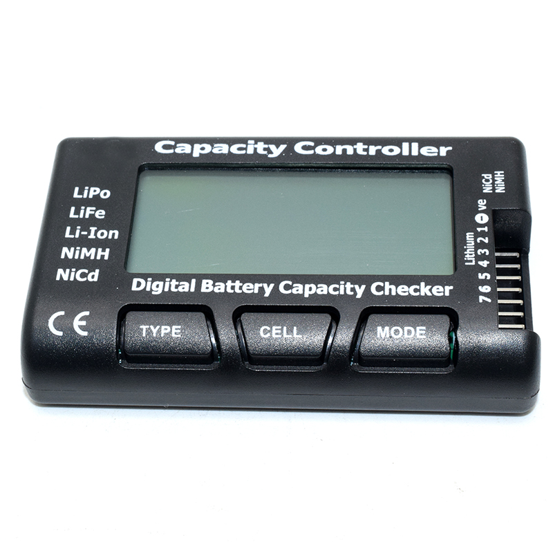 Universal RC CellMeter-7 Digital Cell Battery Capacity Checker For LiPo LiFe Li-ion Nicd NiMH Battery Voltage Tester Checking